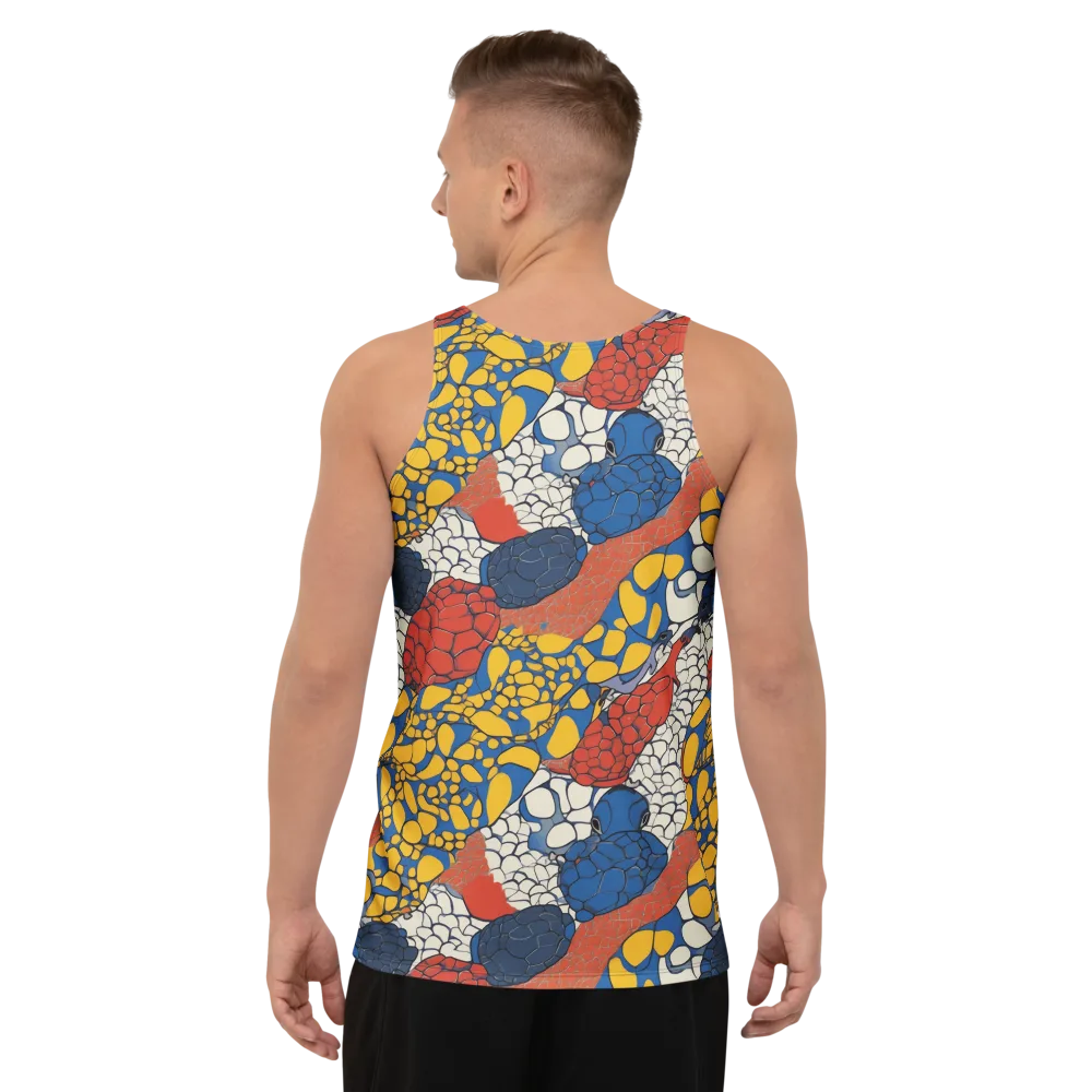Chromatic Carapace on Men's Tank Top — Back
