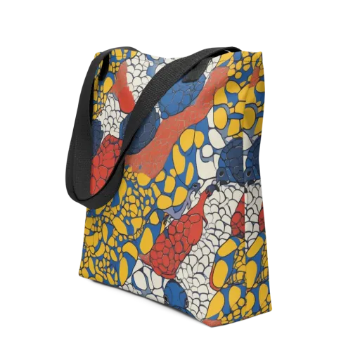 Chromatic Carapace on a Tote Bag
