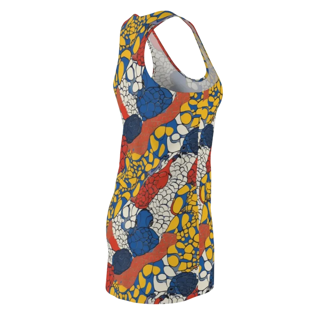 Chromatic Carapace on Racerback Dress — Back Side