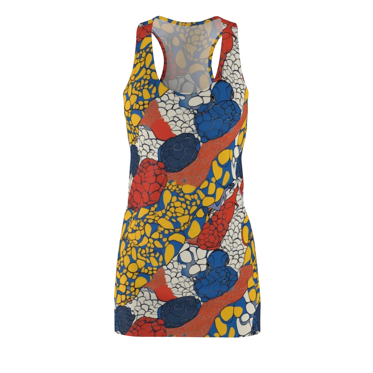 Chromatic Carapace on Racerback Dress — Front