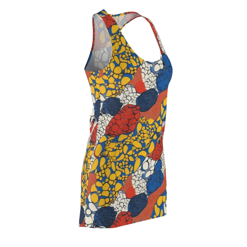 Chromatic Carapace on Racerback Dress — Front Side