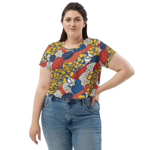Chromatic Carapace on a Crop Tee