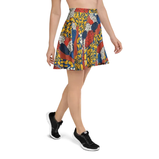 Chromatic Carapace on a Skater Skirt