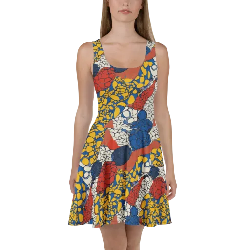Chromatic Carapace on a Skater Dress