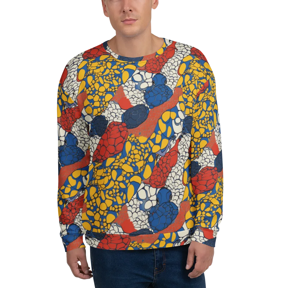 Chromatic Carapace on Sweatshirt — Front