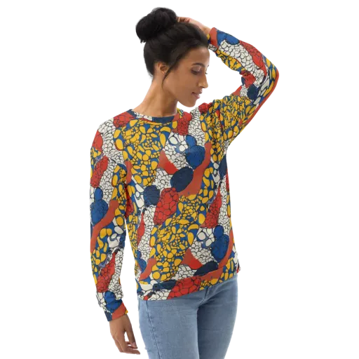 Chromatic Carapace on a Sweatshirt