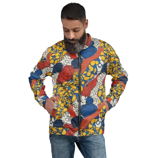 Chromatic Carapace on a Bomber Jacket