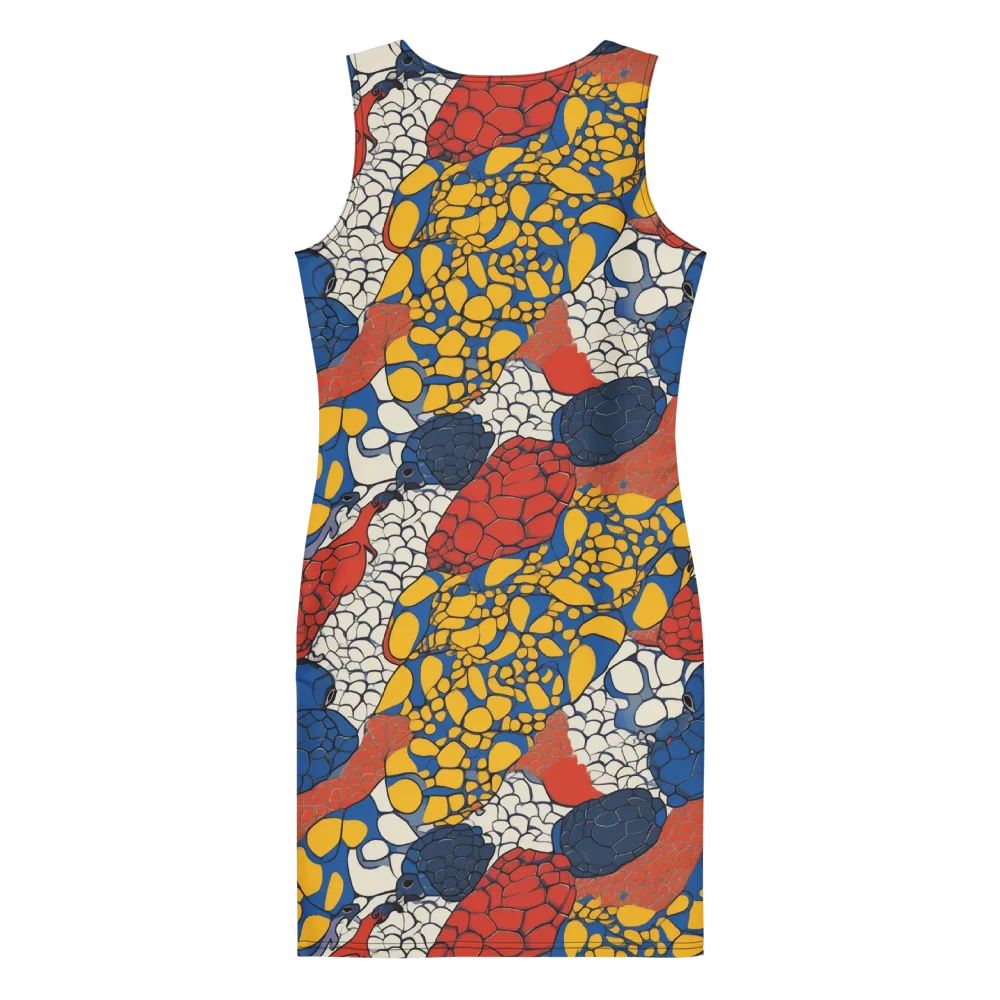 Chromatic Carapace on Bodycon Dress — Back