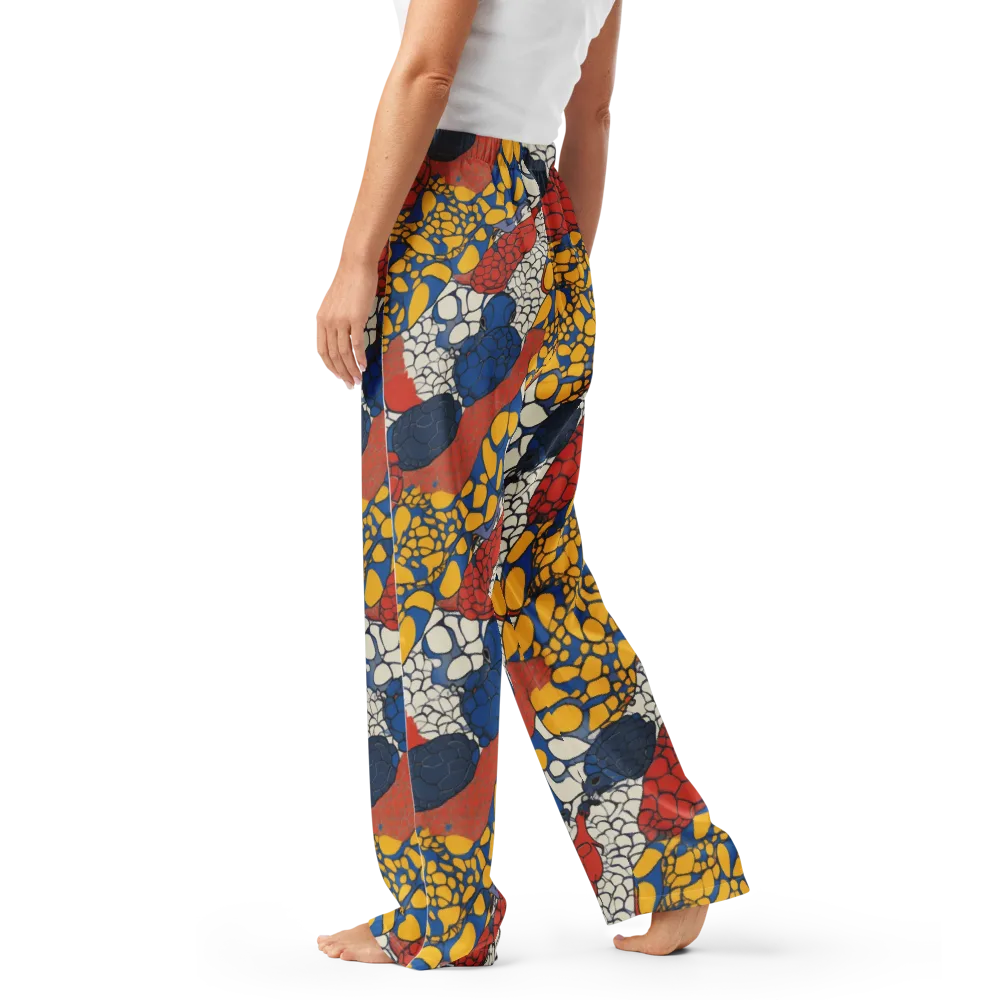 Chromatic Carapace on Women's Pajama Pants — Left