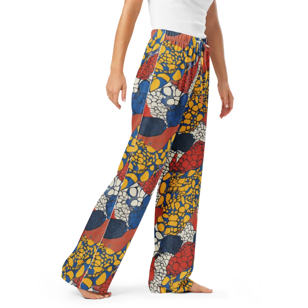 Chromatic Carapace on Women's Pajama Pants — Right Front