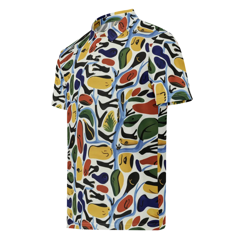 Matisse After Dark on Men's Slim Fit Polo Shirt — Left Front