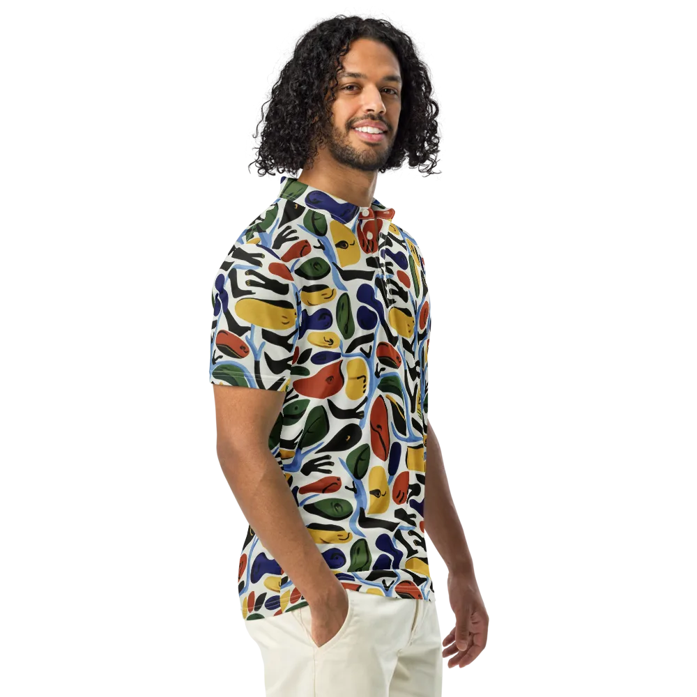 Matisse After Dark on Men's Slim Fit Polo Shirt — Right Front