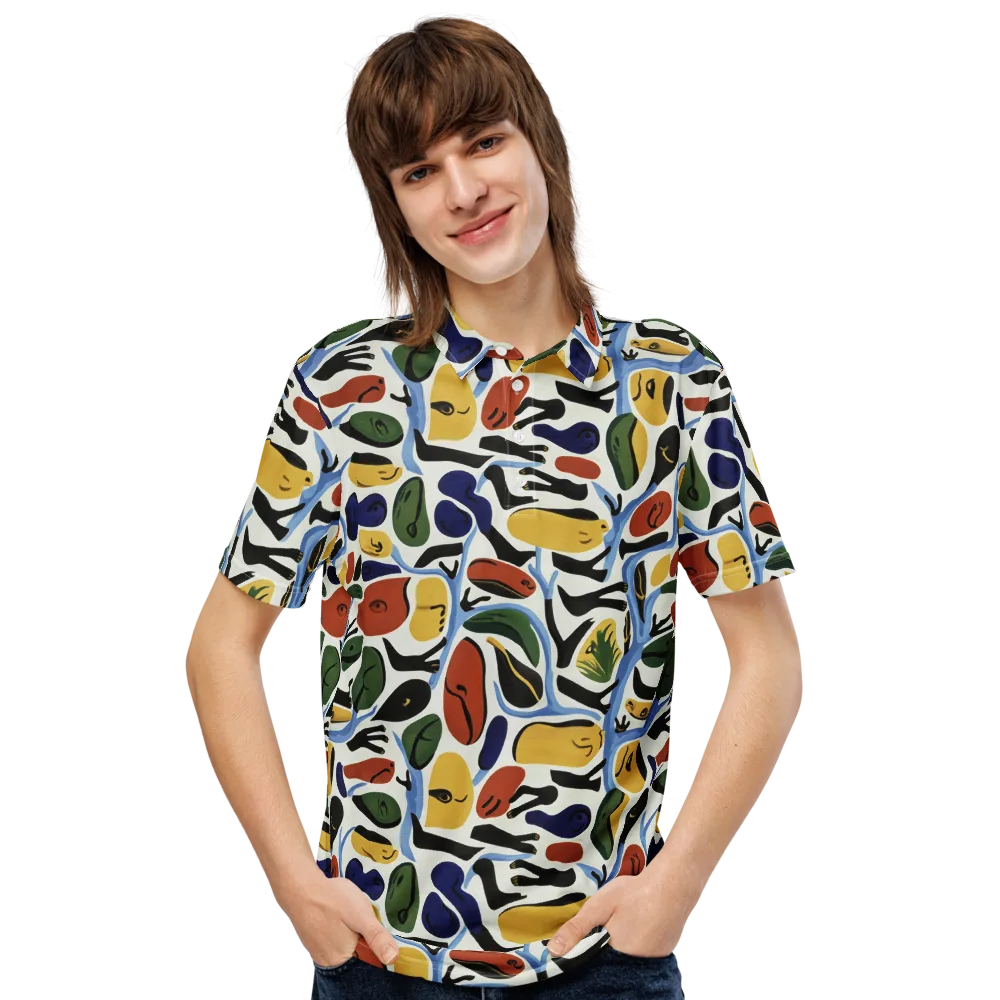 Matisse After Dark on Men's Slim Fit Polo Shirt — Front