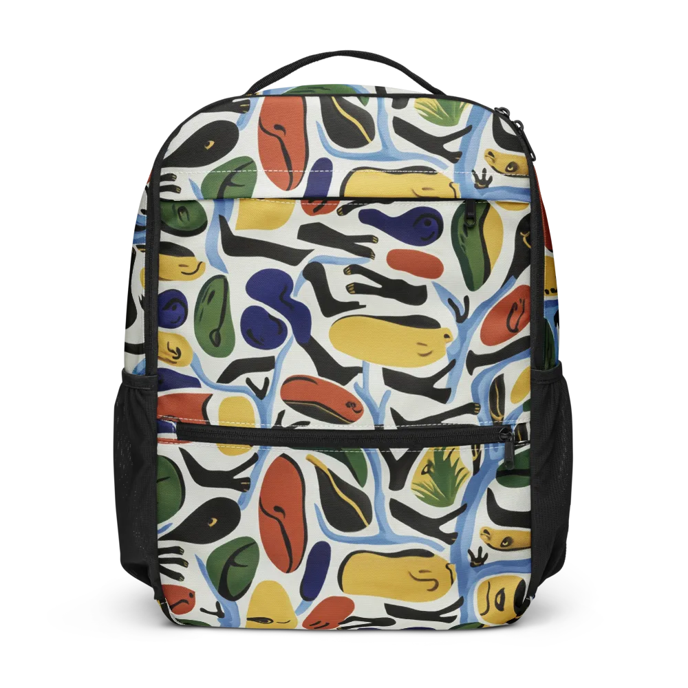 Matisse After Dark on Utility Backpack — Front