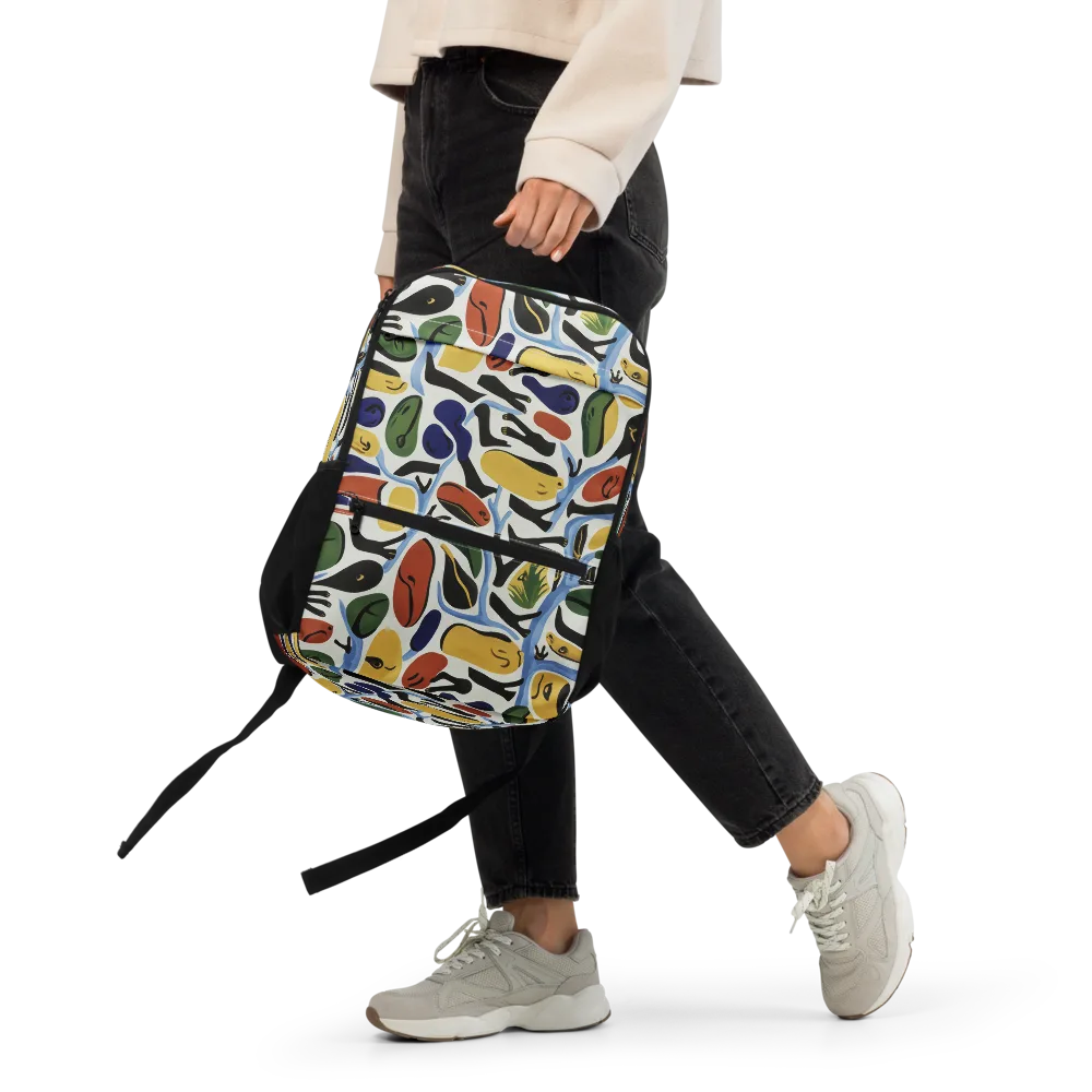 Matisse After Dark on Utility Backpack — Front
