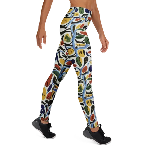 Matisse After Dark on a Yoga Leggings