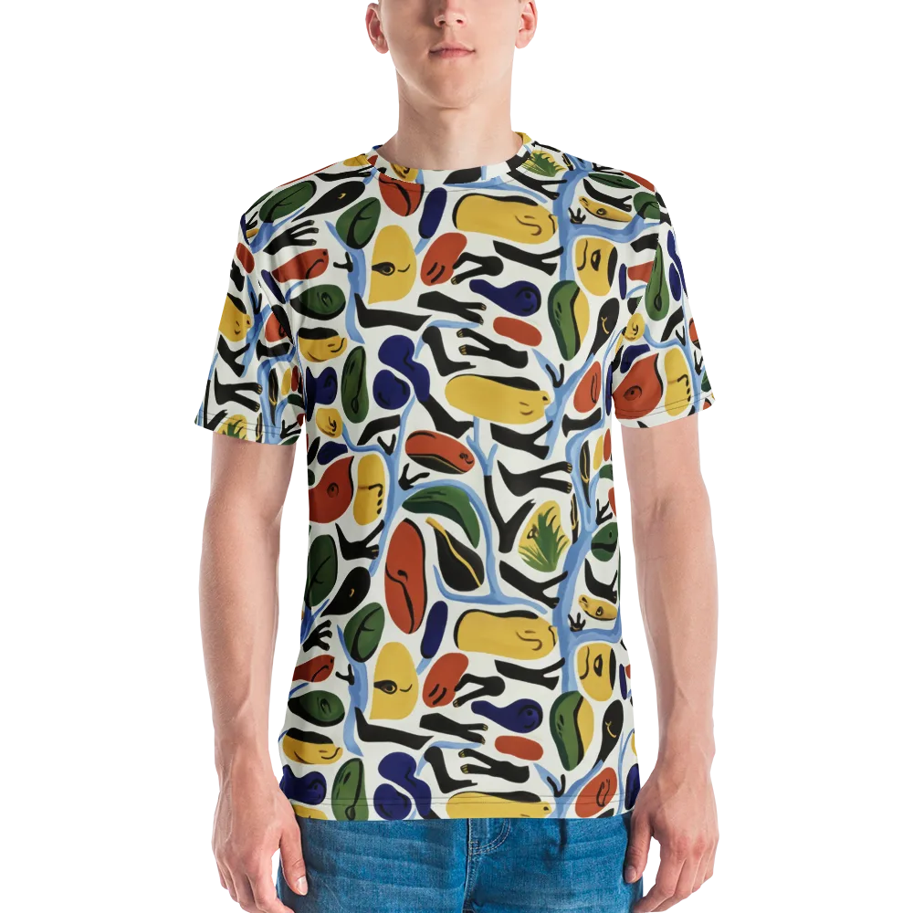 Matisse After Dark on Men's Crew Neck T-Shirt — Front