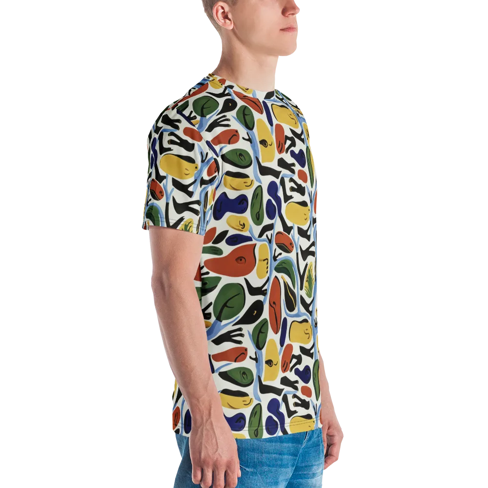 Matisse After Dark on Men's Crew Neck T-Shirt — Right