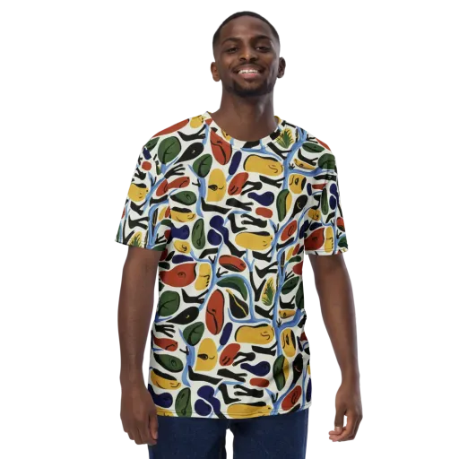 Matisse After Dark on a Men's Crew Neck T-Shirt
