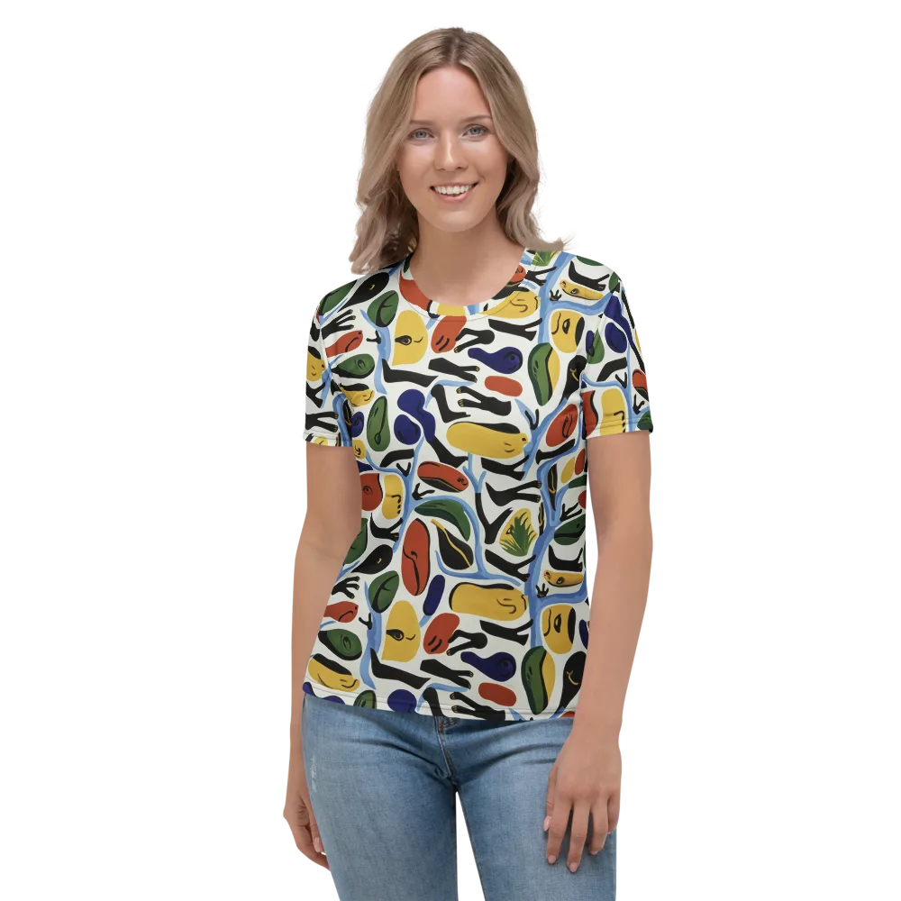 Matisse After Dark on Women's Crew Neck T-Shirt — Front