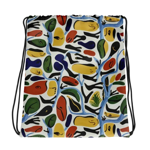 Matisse After Dark on a Drawstring Bag
