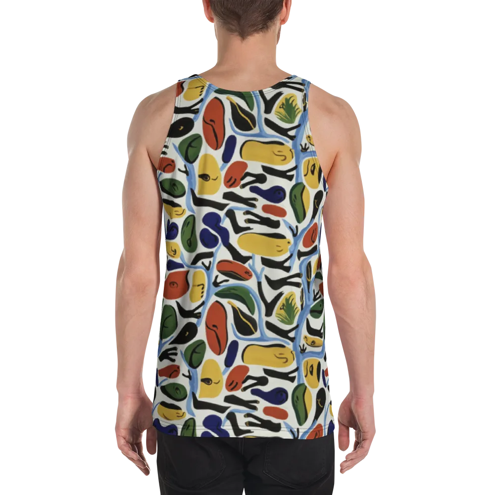 Matisse After Dark on Men's Tank Top — Back