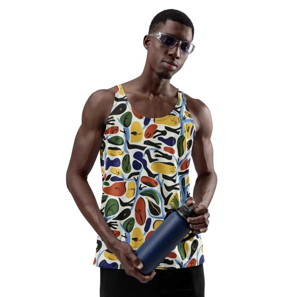 Matisse After Dark on Men's Tank Top — Front