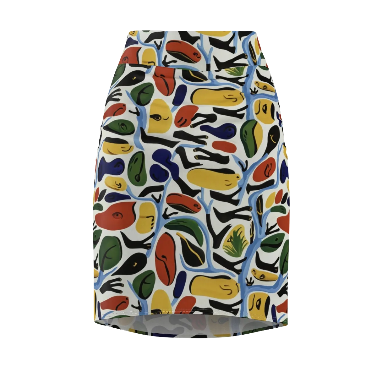Matisse After Dark on Pencil Skirt — Front