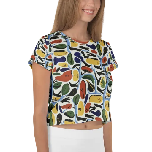 Matisse After Dark on a Crop Tee