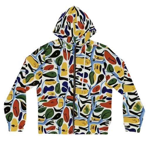 Matisse After Dark on a Women's Full-Zip Hoodie