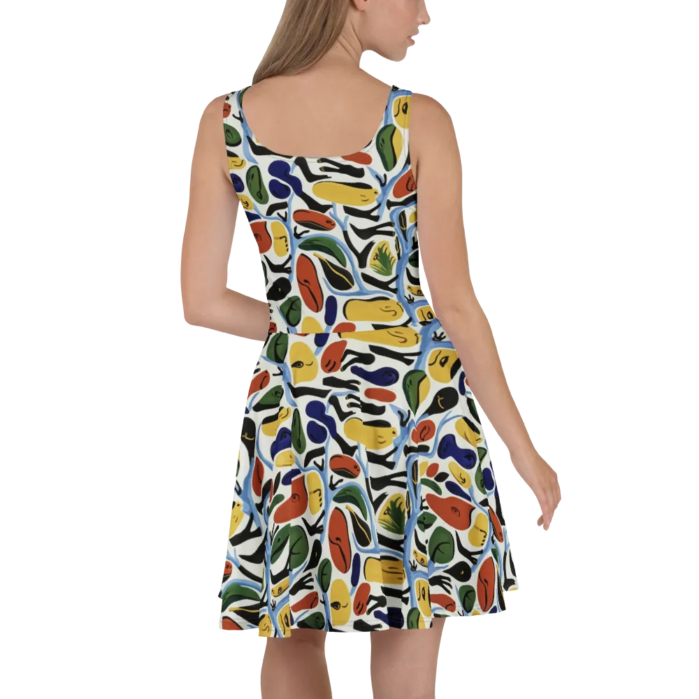 Matisse After Dark on Skater Dress — Back