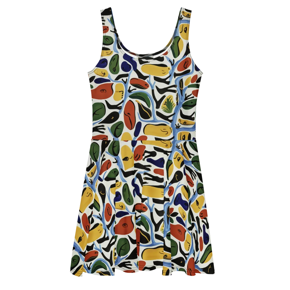 Matisse After Dark on Skater Dress — Front
