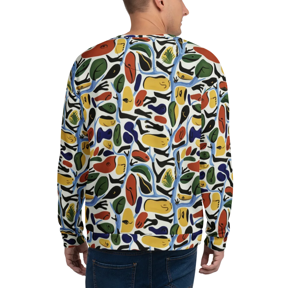Matisse After Dark on Sweatshirt — Back