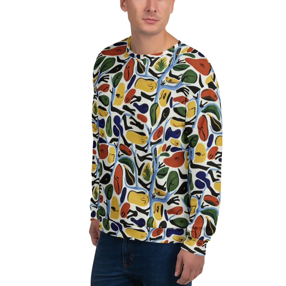 Matisse After Dark on Sweatshirt — Left Front