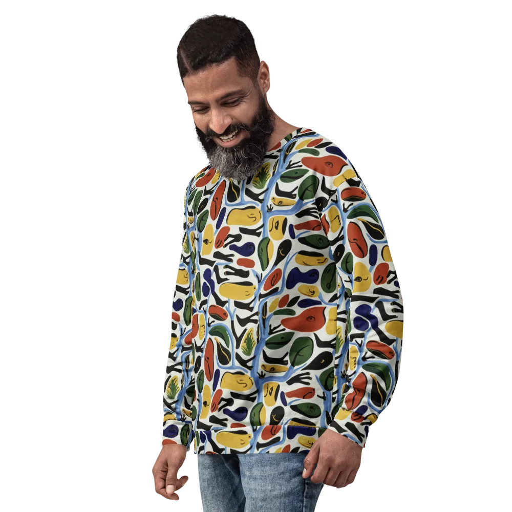 Matisse After Dark on Sweatshirt — Left Front