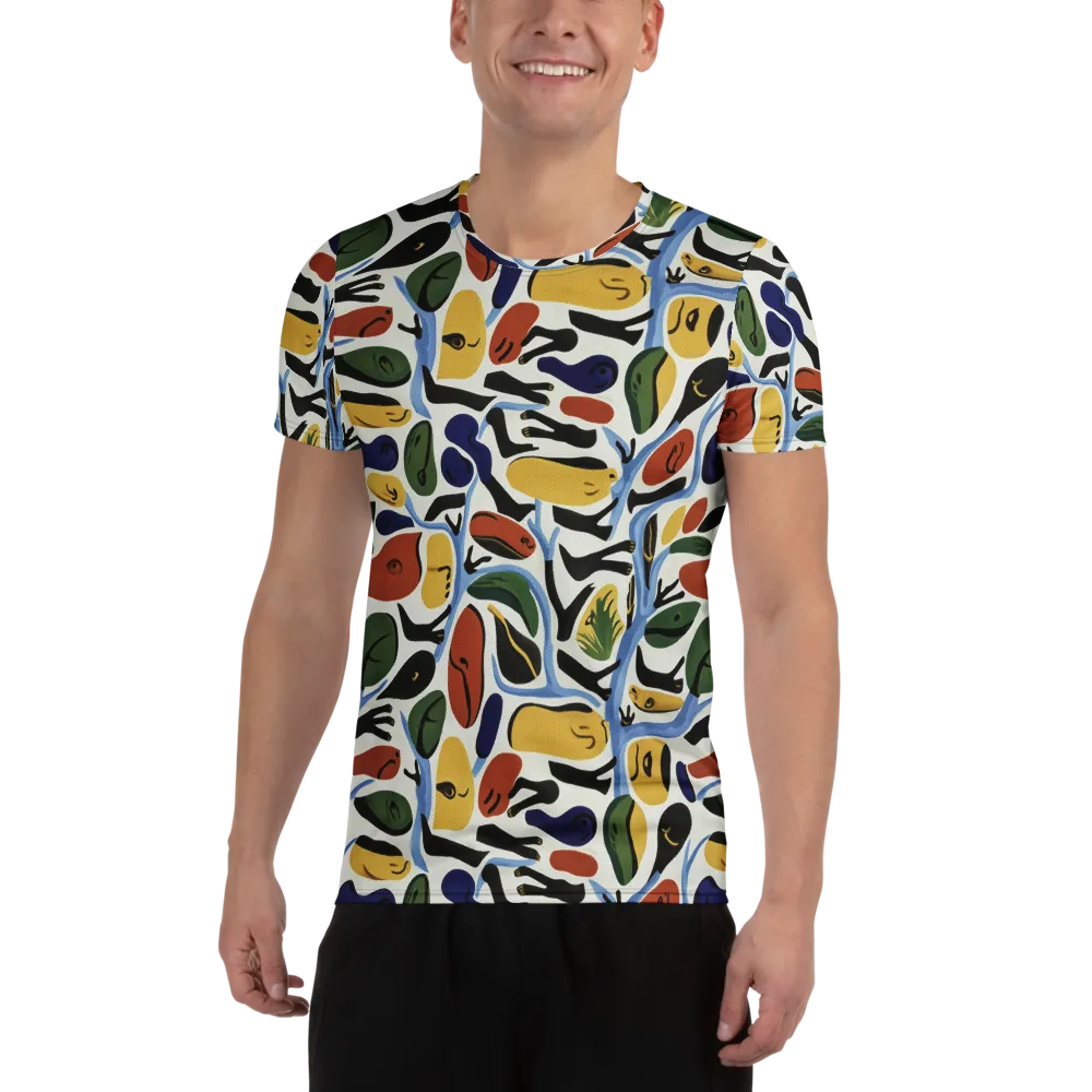 Matisse After Dark on Men's Athletic T-Shirt — Front