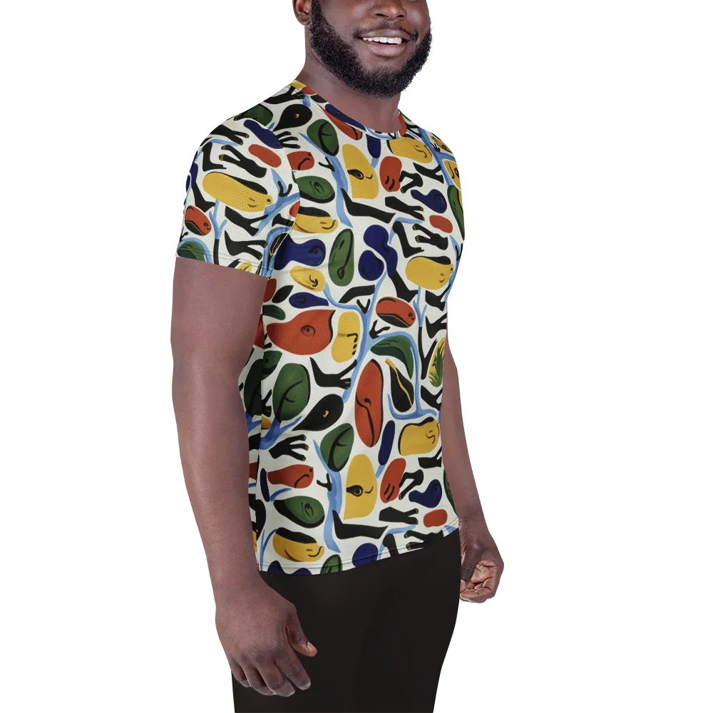 Matisse After Dark on Men's Athletic T-Shirt — Right
