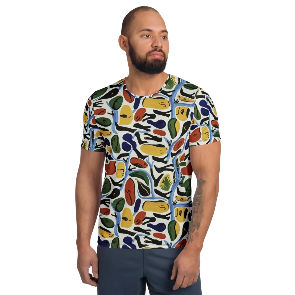 Matisse After Dark on Men's Athletic T-Shirt — Front
