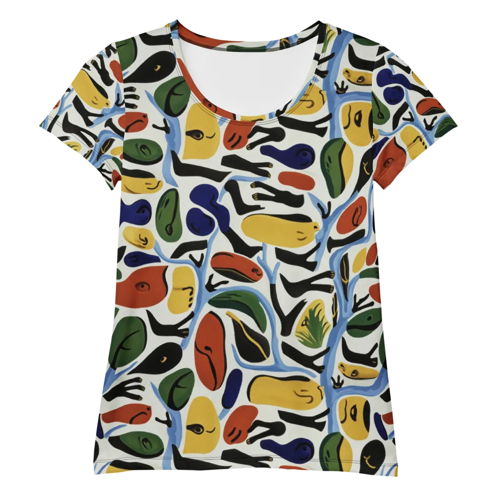 Matisse After Dark on Women's Athletic T-Shirt — Front