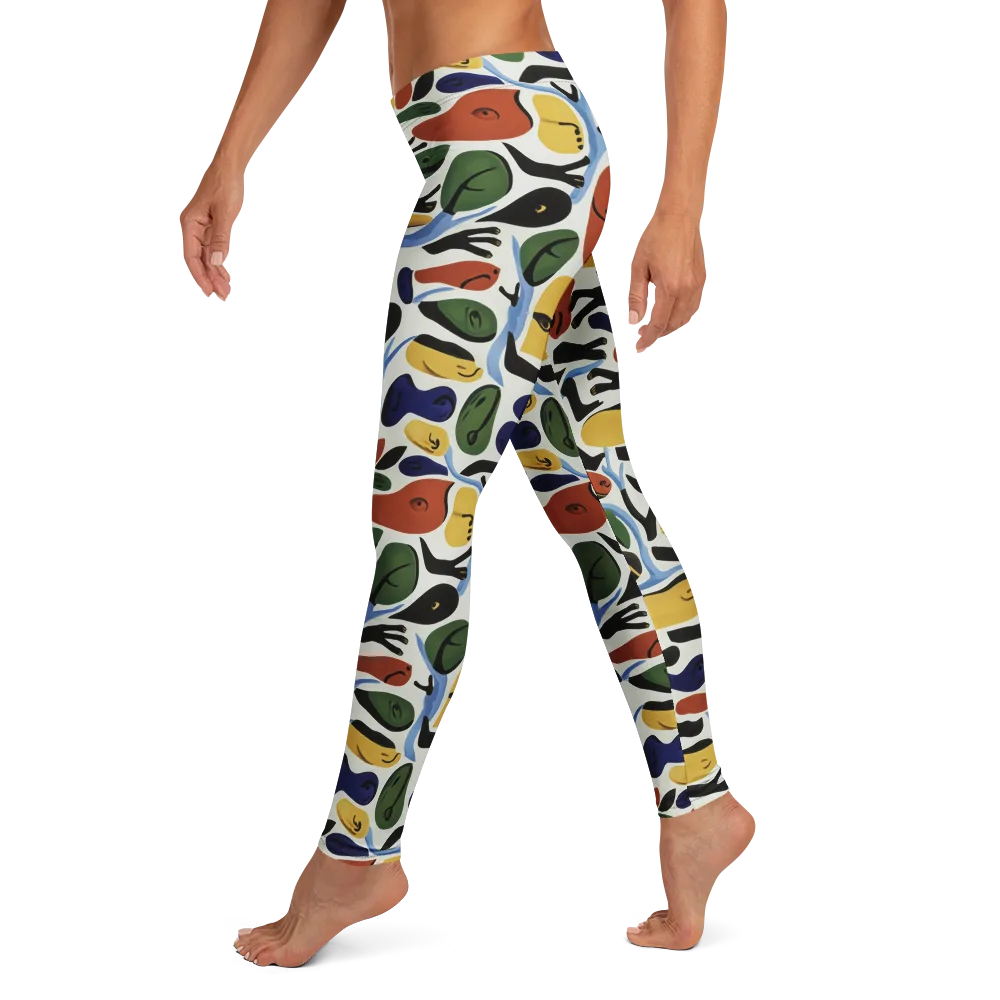 Matisse After Dark on Leggings — Left