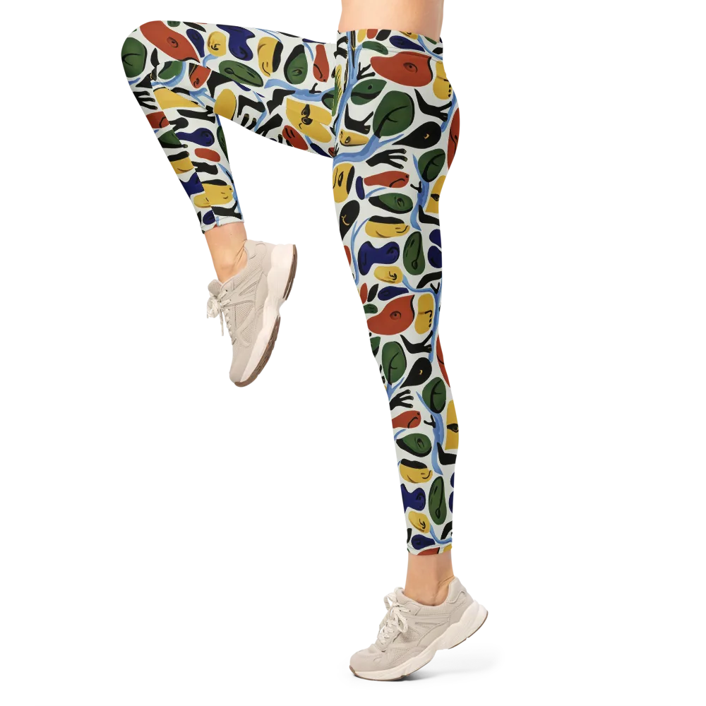 Matisse After Dark on Leggings — Left