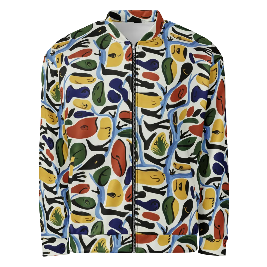 Matisse After Dark on Bomber Jacket — Front