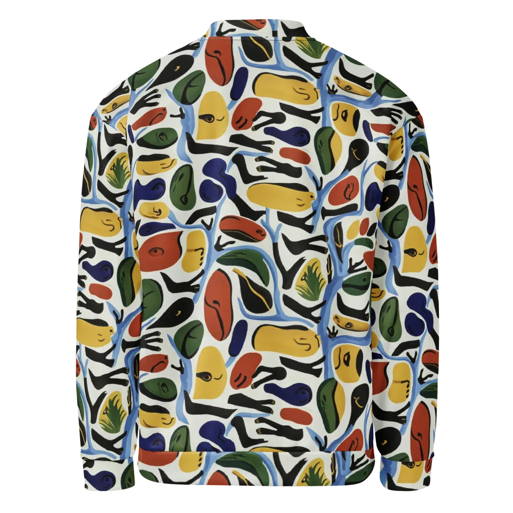Matisse After Dark on Bomber Jacket — Back