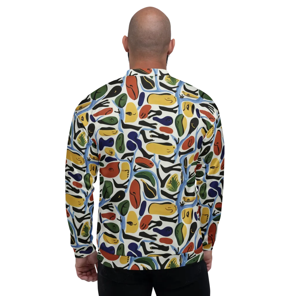 Matisse After Dark on Bomber Jacket — Back