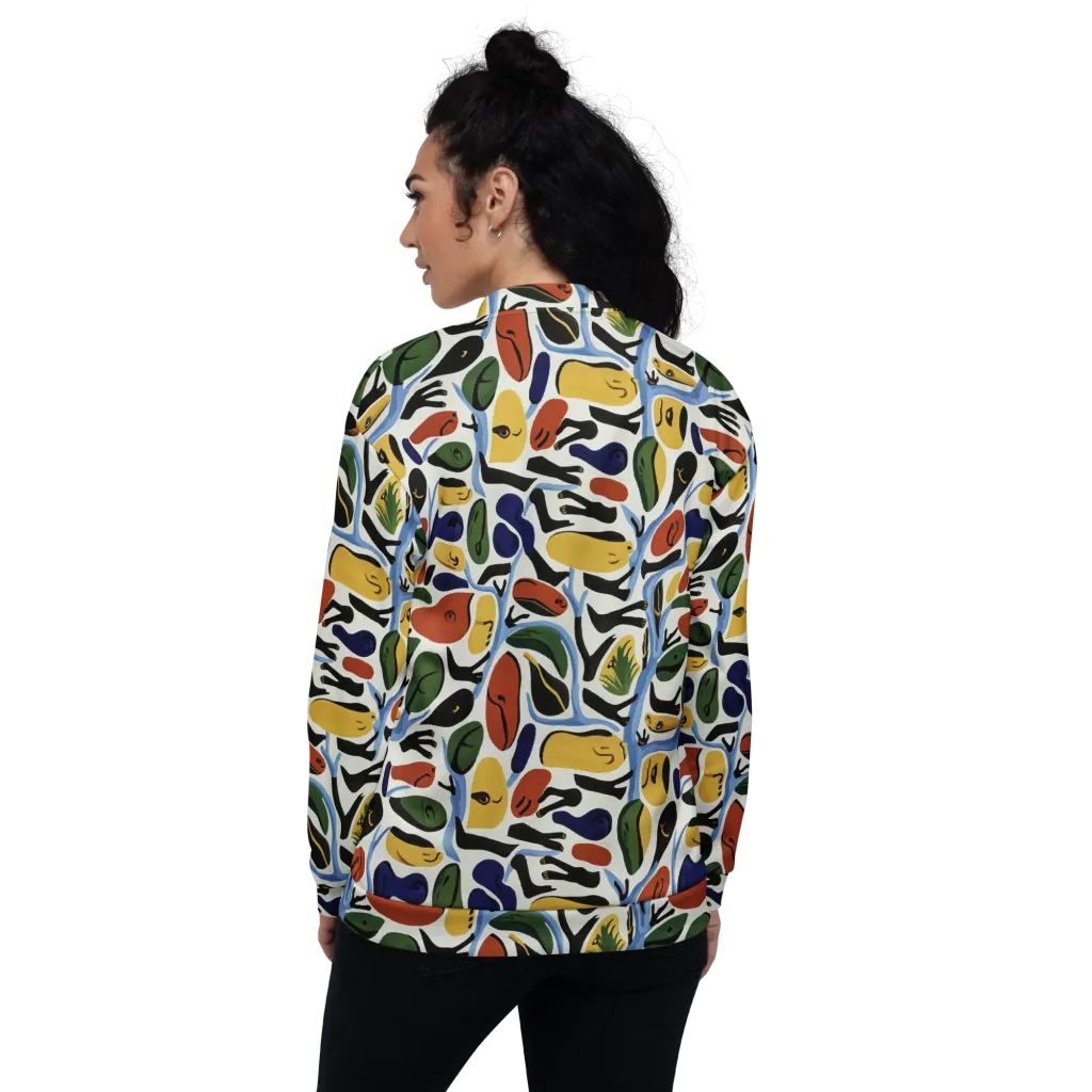 Matisse After Dark on Bomber Jacket — Back