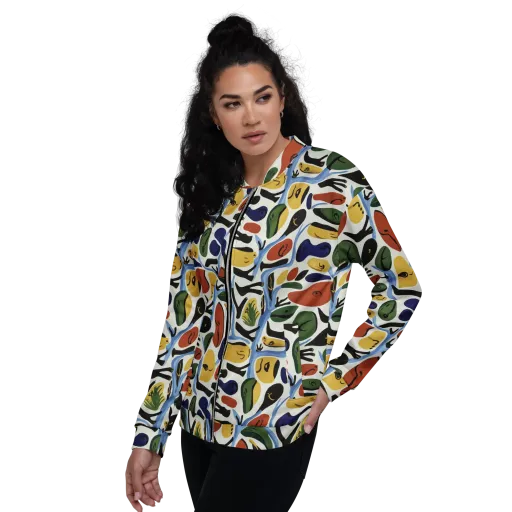 Matisse After Dark on a Bomber Jacket