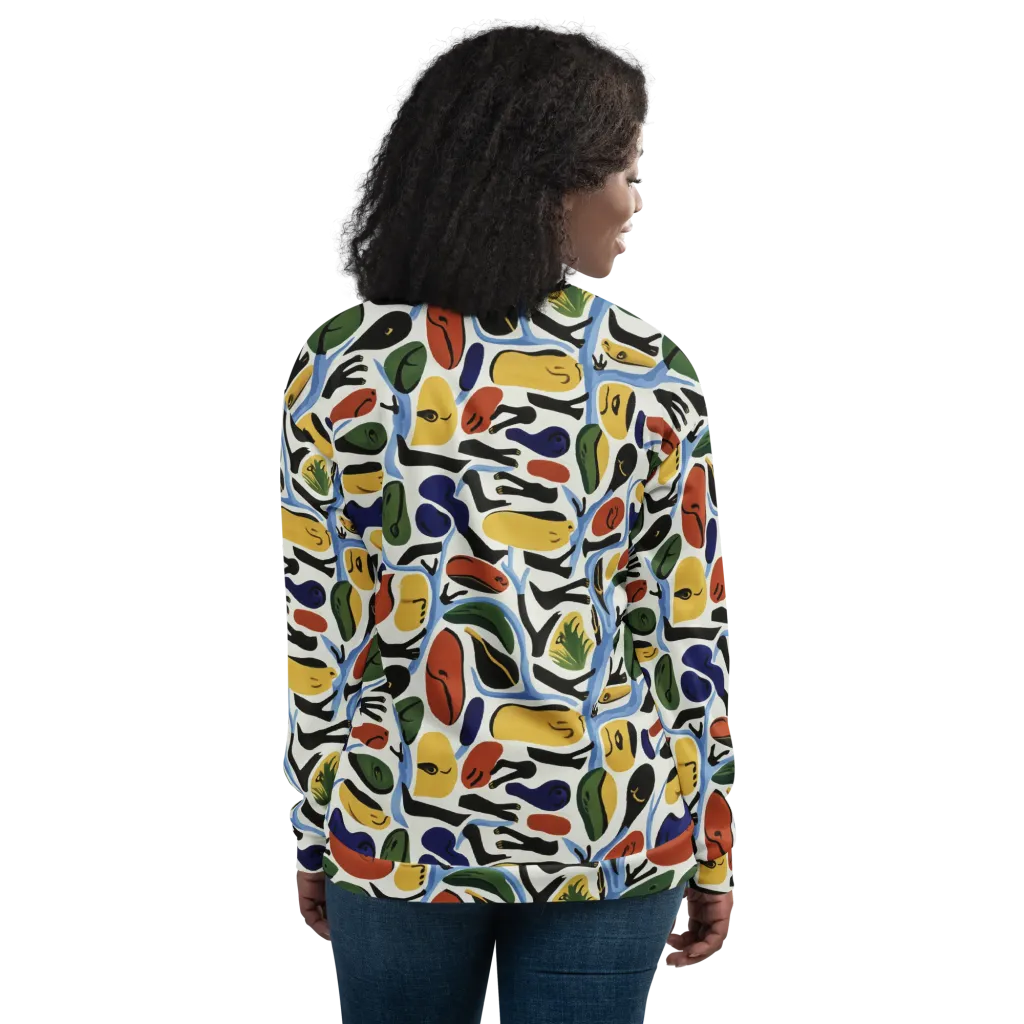 Matisse After Dark on Bomber Jacket — Back