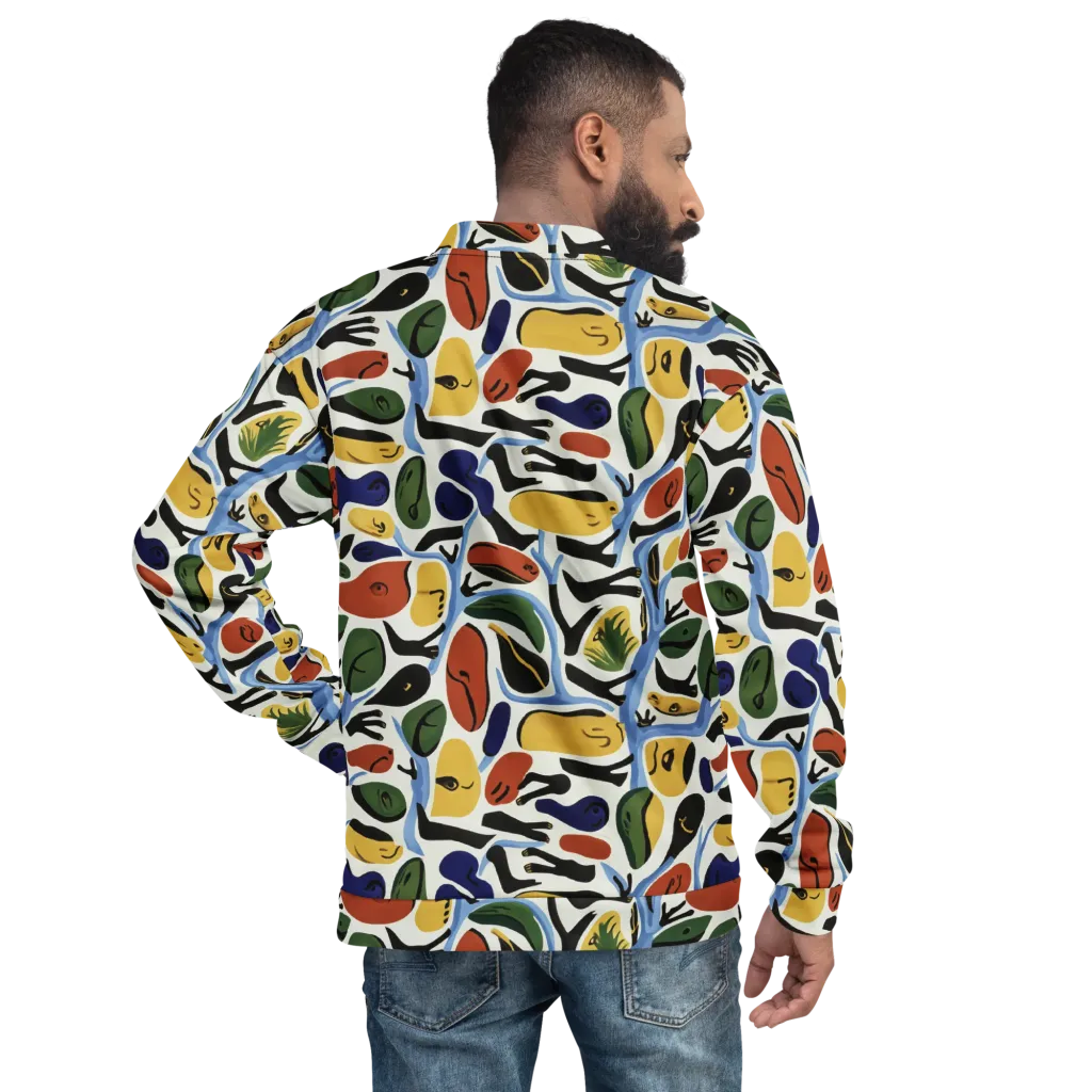 Matisse After Dark on Bomber Jacket — Back