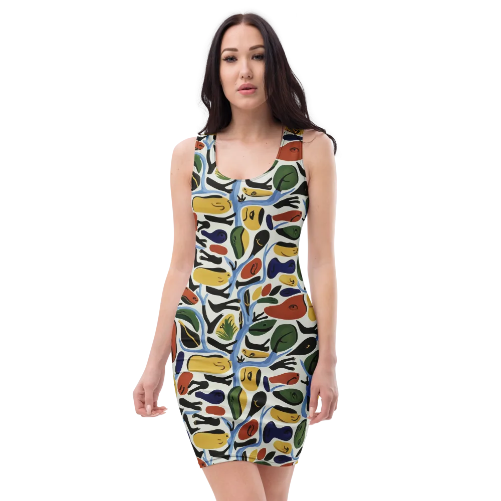 Matisse After Dark on Bodycon Dress — Front