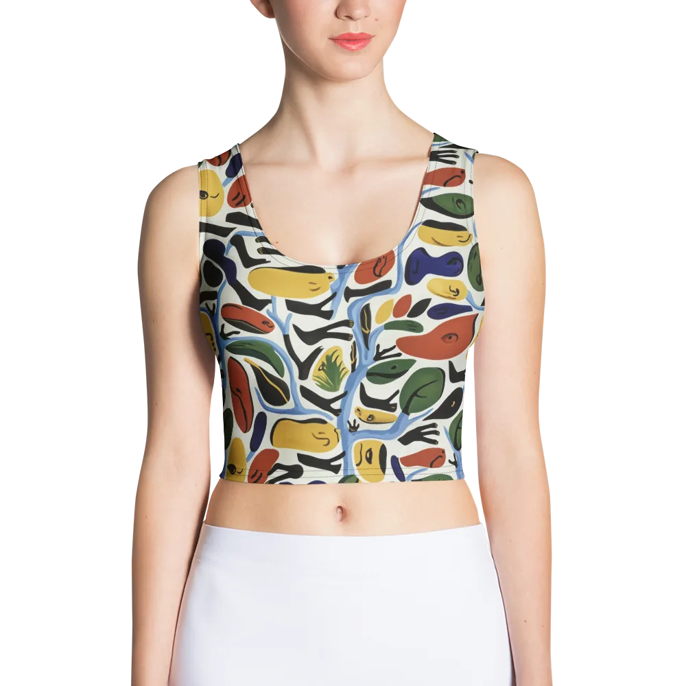Matisse After Dark on Crop Top — Front